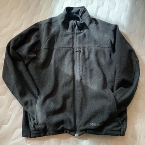 Marmot Men's XL zip front jacket, gray